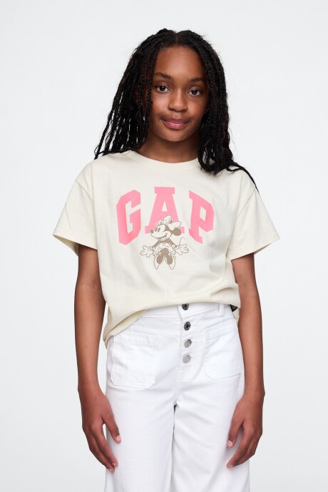 Remera Logo Gap Disney Niña Chino