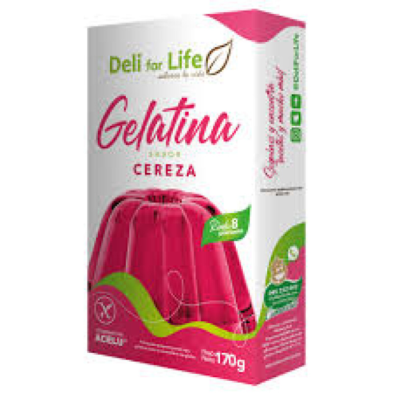 Gelatina Cereza 8 Porciones Gelatina Cereza 8 Porciones