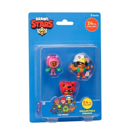 Set X3 Figuras Brawl Stars Coleccionables 001