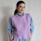 Chaleco Olivia Lambswool Lila