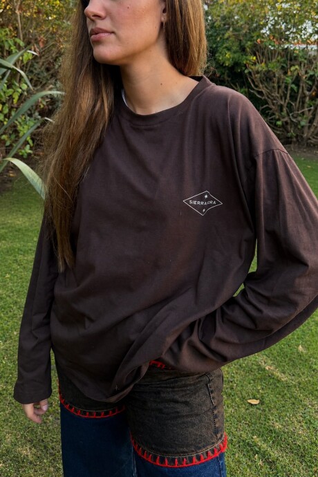 Potra T-shirt Chocolate