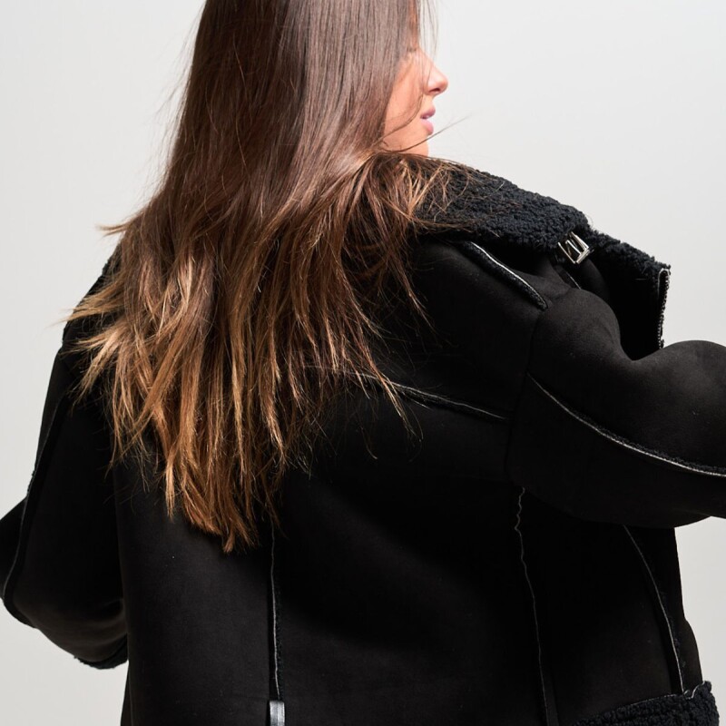 Chaqueta Gamulán Slowly Black