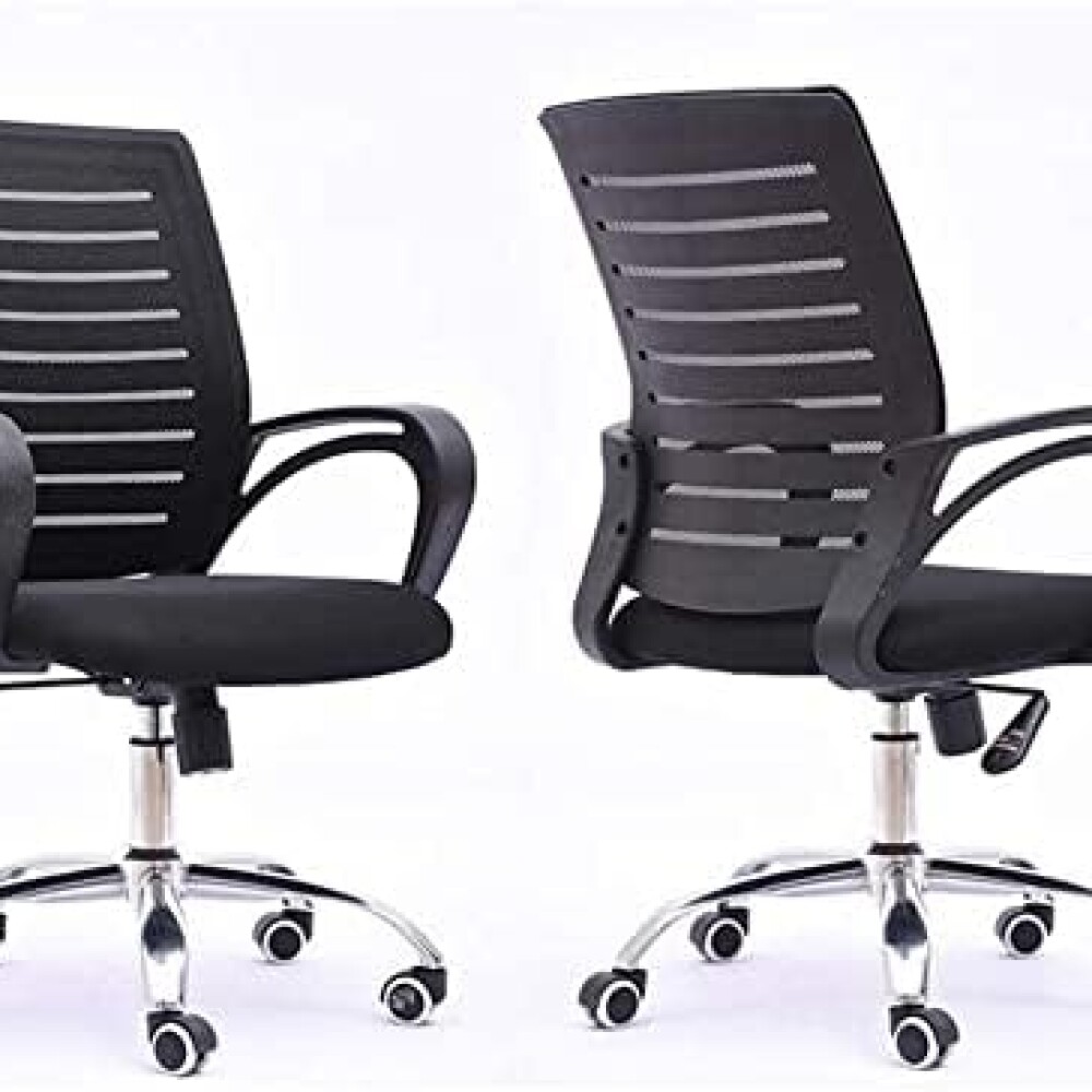 Escritorio Zen + Silla de oficina Lines Blanco