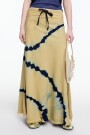 Falda maxi Beige