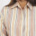 Camisa lino rayas ladrillo