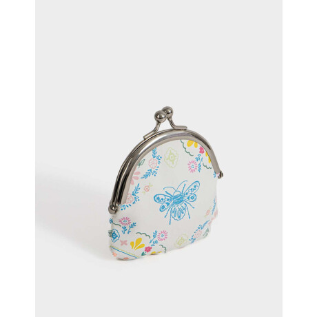Monederos Estampado Flores