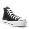 Championes Unisex Converse Plataforma Chuck Taylor Lift Negro - Blanco