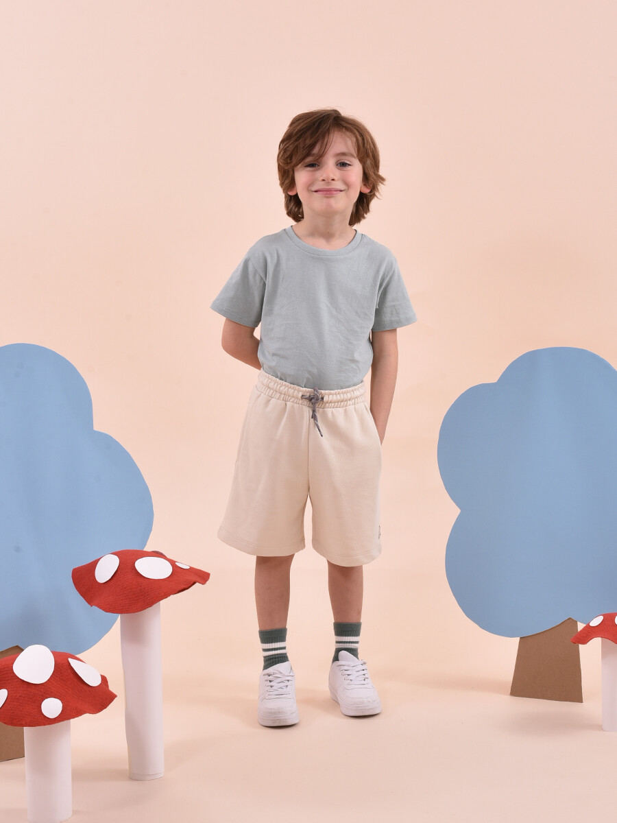 BERMUDA CAMILO BOY - CRUDO 