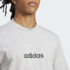 Remera Adidas Essentials Linear Single Gris