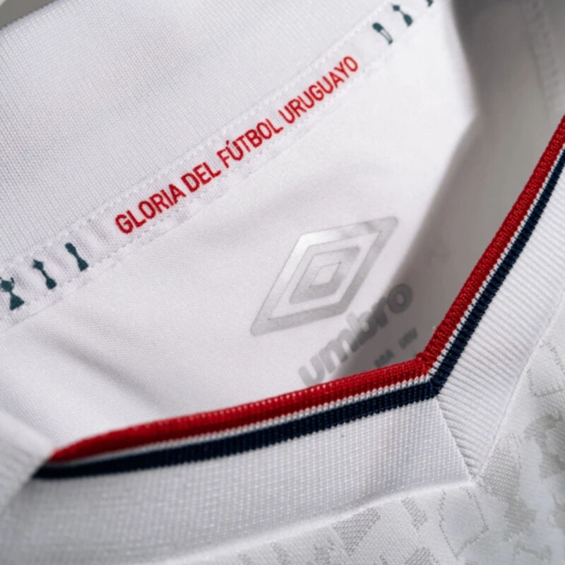 Camiseta Nacional Umbro Home M/L 2026 Blanco