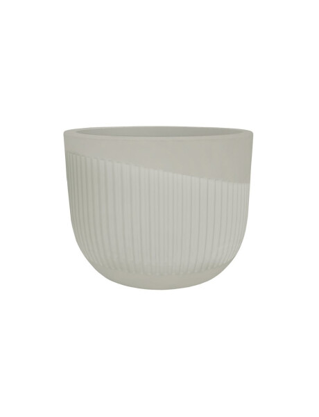 MACETA SPELLO RISCHIO BLANCA 15X15CM MACETA SPELLO RISCHIO BLANCA 15X15CM