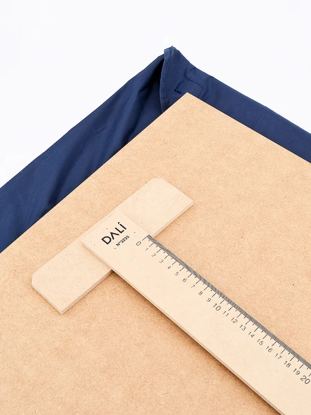 TABLA DIBUJO 1/4 W FUNDA MAS REGLA T AZUL