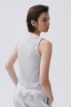 Top Lumina Plateado