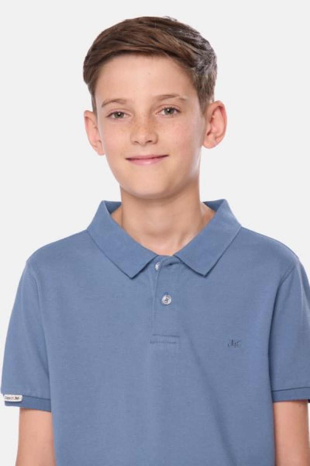 REMERA POLO DE ALGODÓN PIQUÉ Piedra