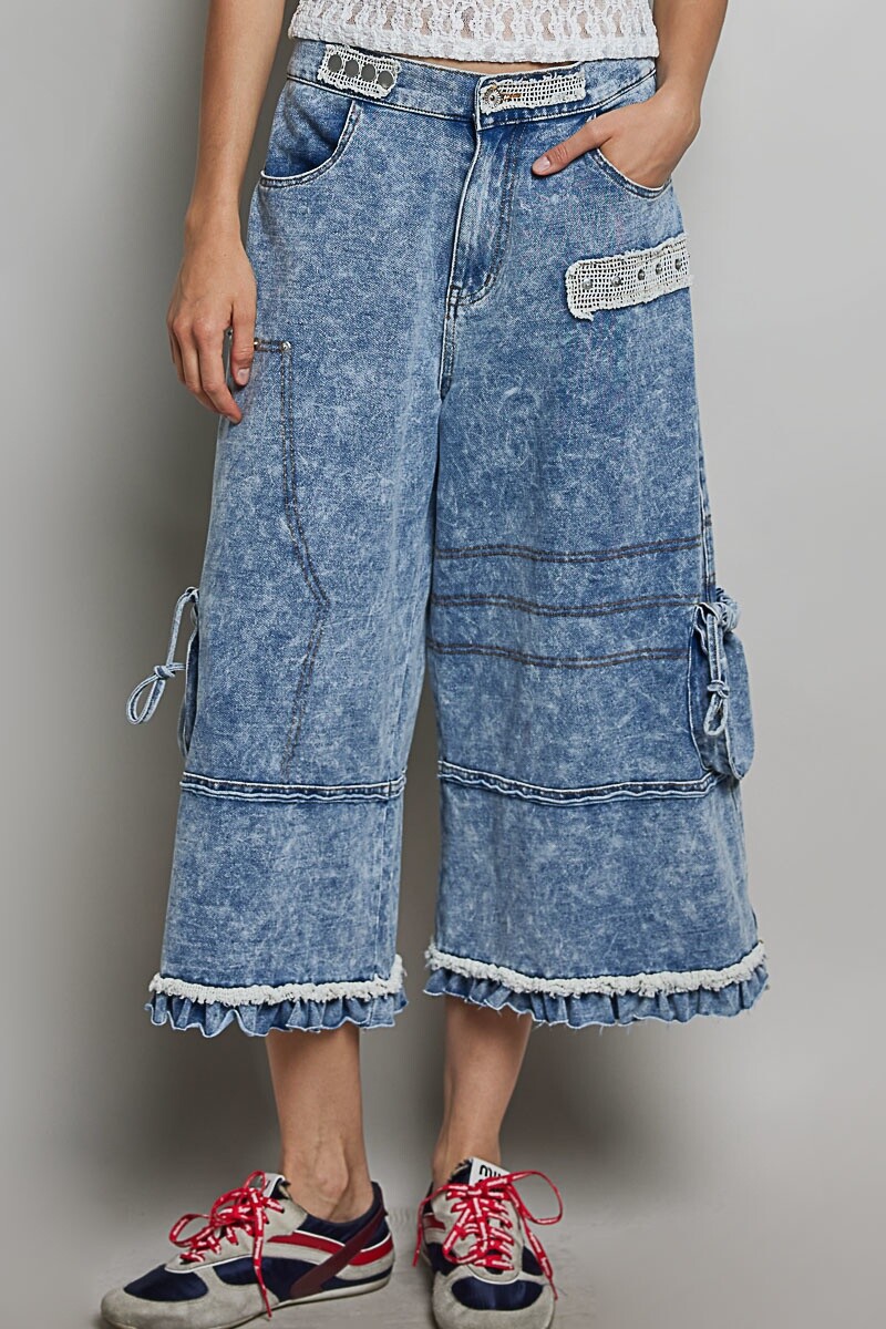 PANTALON DENIM ANCHO 