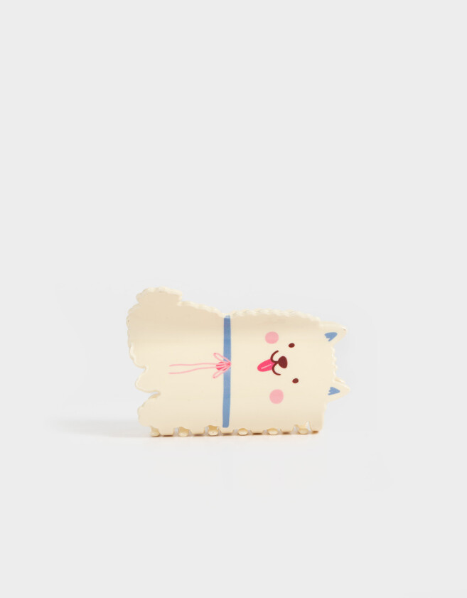 Broche Animalito Broche Animalito - Blanco Crudo