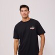 T-SHIRT RUSTY QUIQUE NEGRO