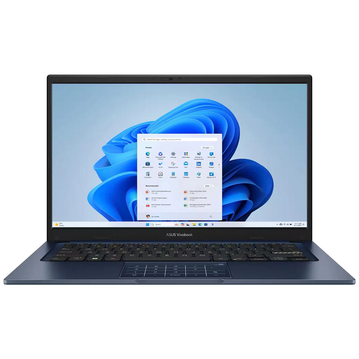 Notebook ASUS Vivobook 14 X1404VA i5-1334U 256GB 12GB 14" 