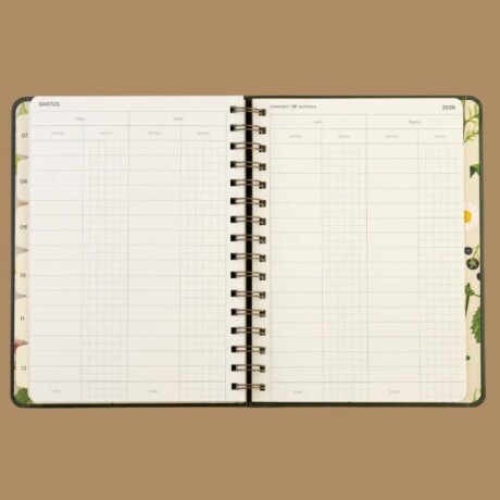 AGENDA MONOBLOCK COMPAÑÍA BOTANICA A5 SEMANAL ANILLADA 2026 - BITÁCORA BOTÁNICA AGENDA MONOBLOCK COMPAÑÍA BOTANICA A5 SEMANAL ANILLADA 2026 - BITÁCORA BOTÁNICA