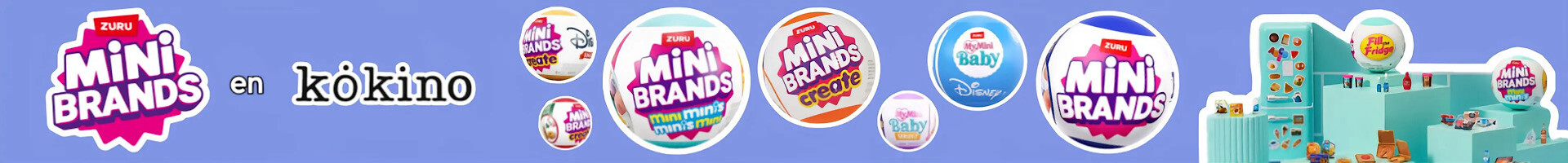 Descubrí todo Minibrands