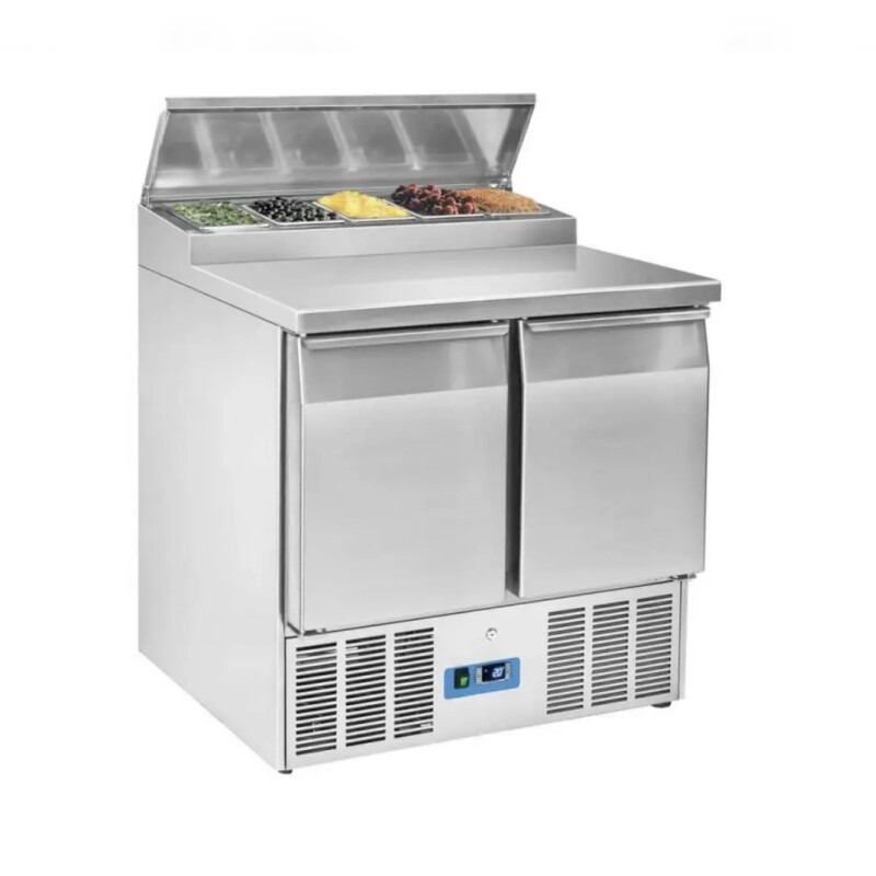 Mostrador refrigerado para ensaladas 2 puertas - Coolhead CRS 90A Mostrador refrigerado para ensaladas 2 puertas - Coolhead CRS 90A