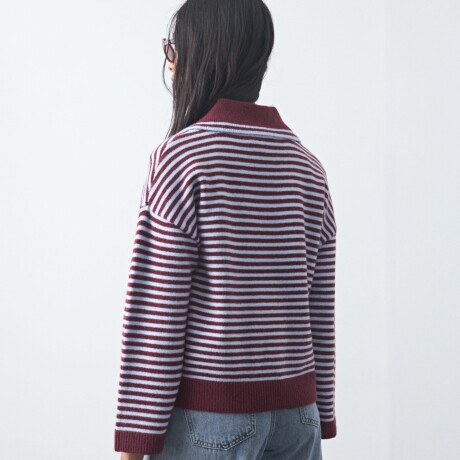 SWEATER <br /> TUMBES Bordó