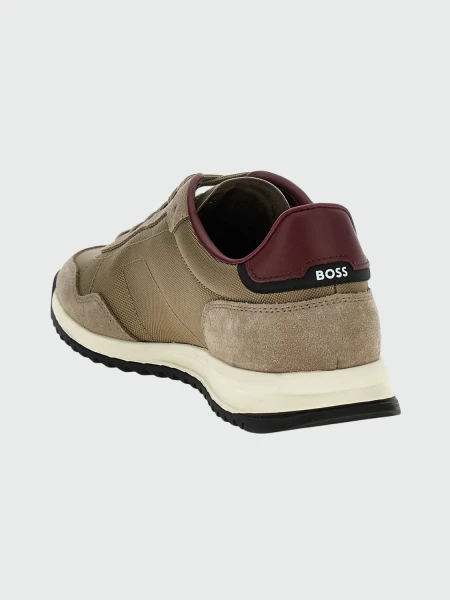 BOSS Zapatillas Zayn Lowp Sdtx Gris