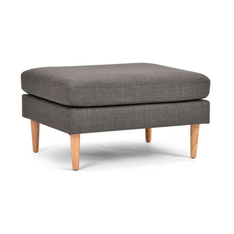 Isla Pie De Cama Puff Apoyapies Otomano Tokio GRIS