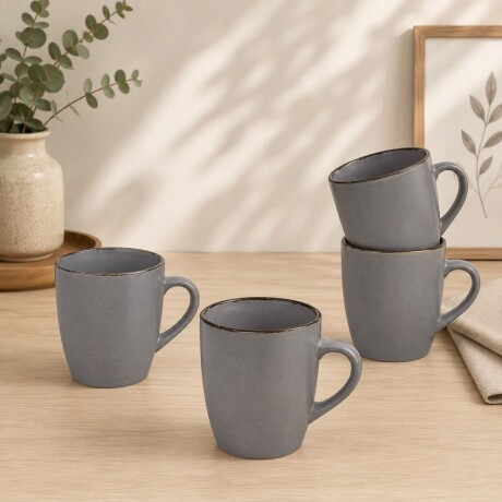 Juego de 4 Tazas Mug de Cerámica para Café o Té - 350 ml Juego de 4 Tazas Mug de Cerámica para Café o Té - 350 ml