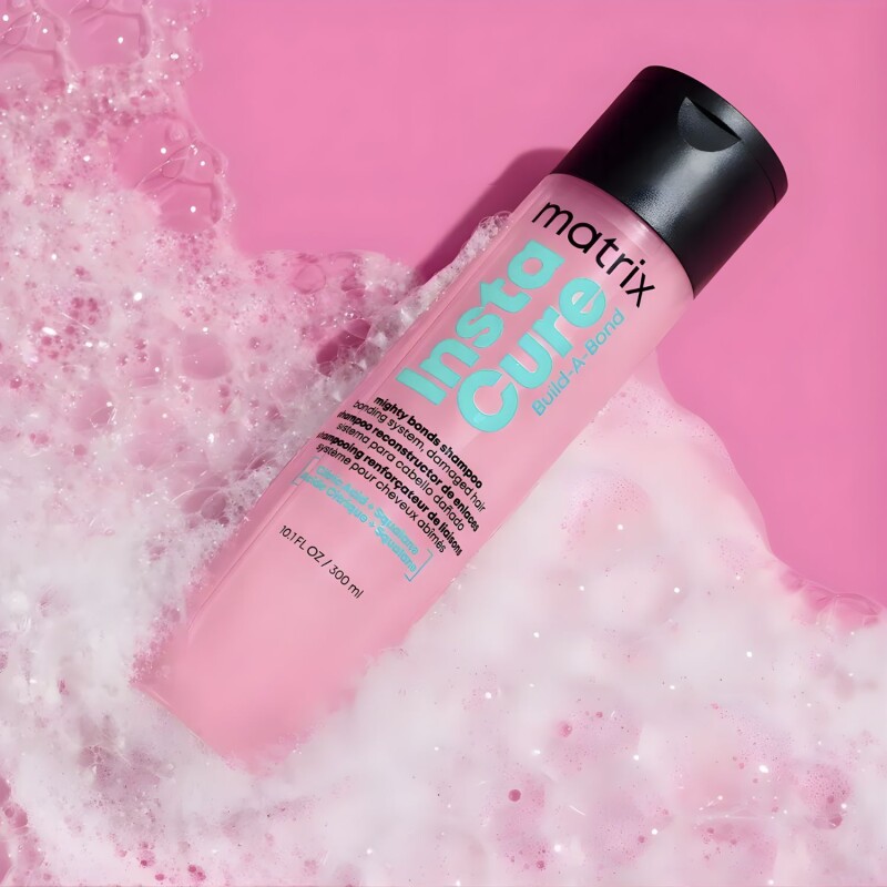 Shampoo Matrix InstaCure Build A Bond 300ml Para Reparación De Cabello Frágil Shampoo Matrix InstaCure Build A Bond 300ml Para Reparación De Cabello Frágil