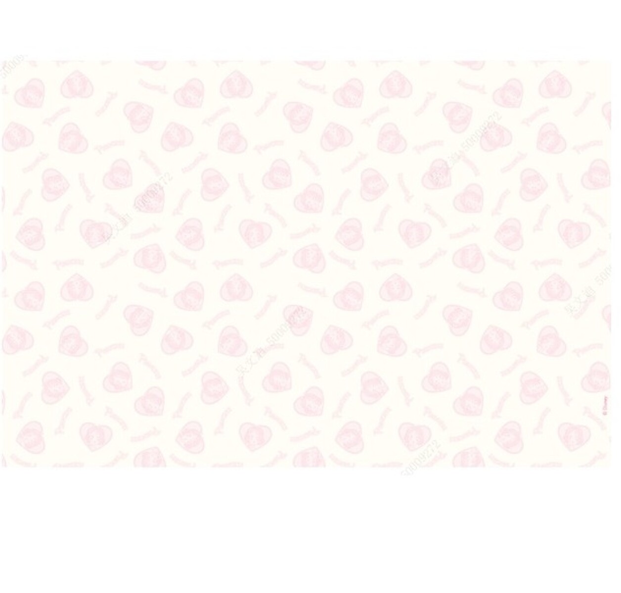 Papel de regalo princesas manga - rosa 