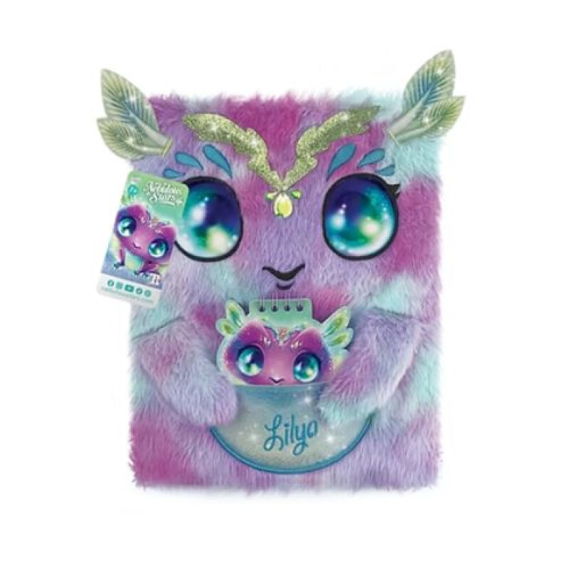 Nebulous Fuzzy Large Notebook Lilya