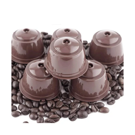Pack X4 Cápsulas de Café Ecológicas Reutilizables 50ML MARRON