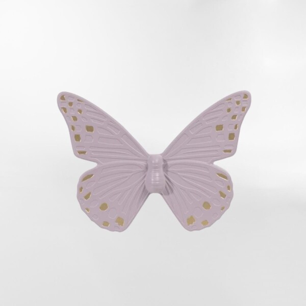 DECORACION BUTTERFLY Rosa - UNICO