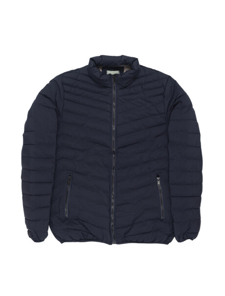 Campera nylon azul