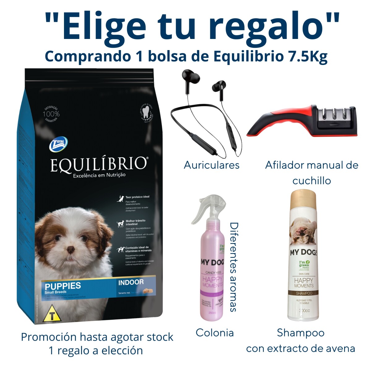 Equilibrio Perro Cachorro Razas Pequeñas 7.5 Kg 