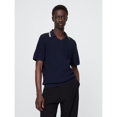 JOHNNY COLLAR POLO NAVY UNIFORM