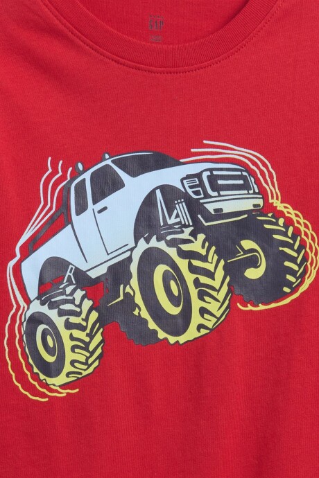 Remera Gráfico Toddler Niño Modern Red 2