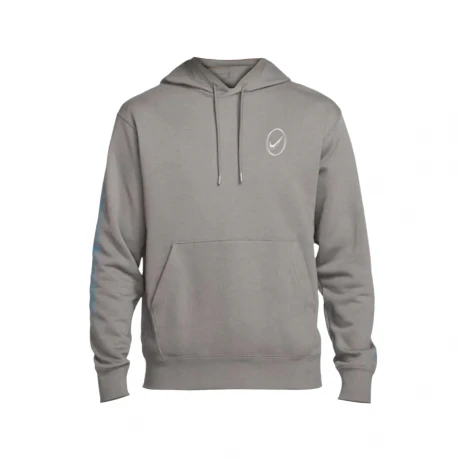 CANGURO NIKE HOODIE PO FT NKAE PLAT PEWTER Gray
