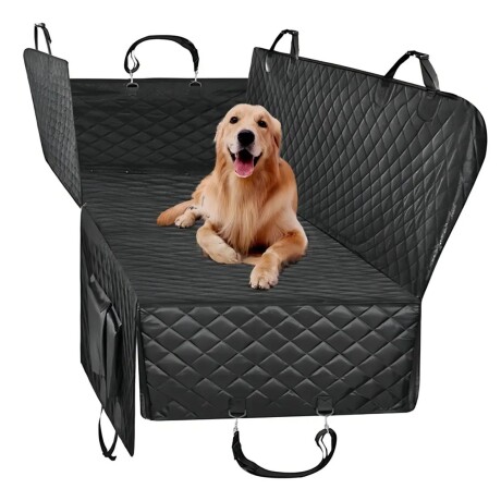 Funda Cubre Asiento De Auto Universal Para Perro Negro Funda Cubre Asiento De Auto Universal Para Perro Negro