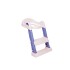Asiento reductor infantil para inodoros con escalera Rosa
