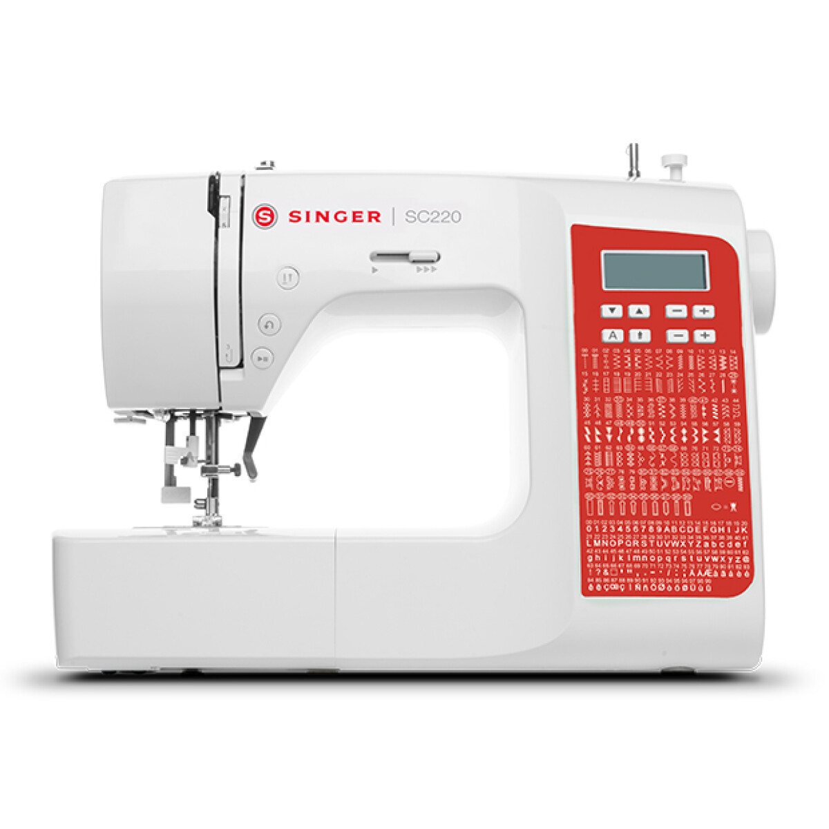Maquina de coser Singer trabajo continuo 200 operaciones - SC220RD 