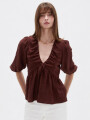 Blusa Melvar Marron