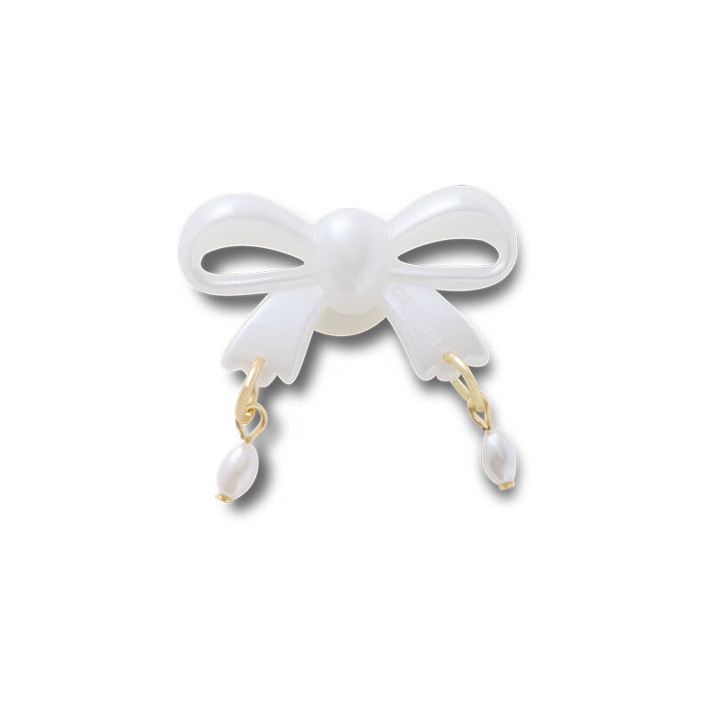 Jibbitz™ Charm Bow And Pearl Dangle Multicolor