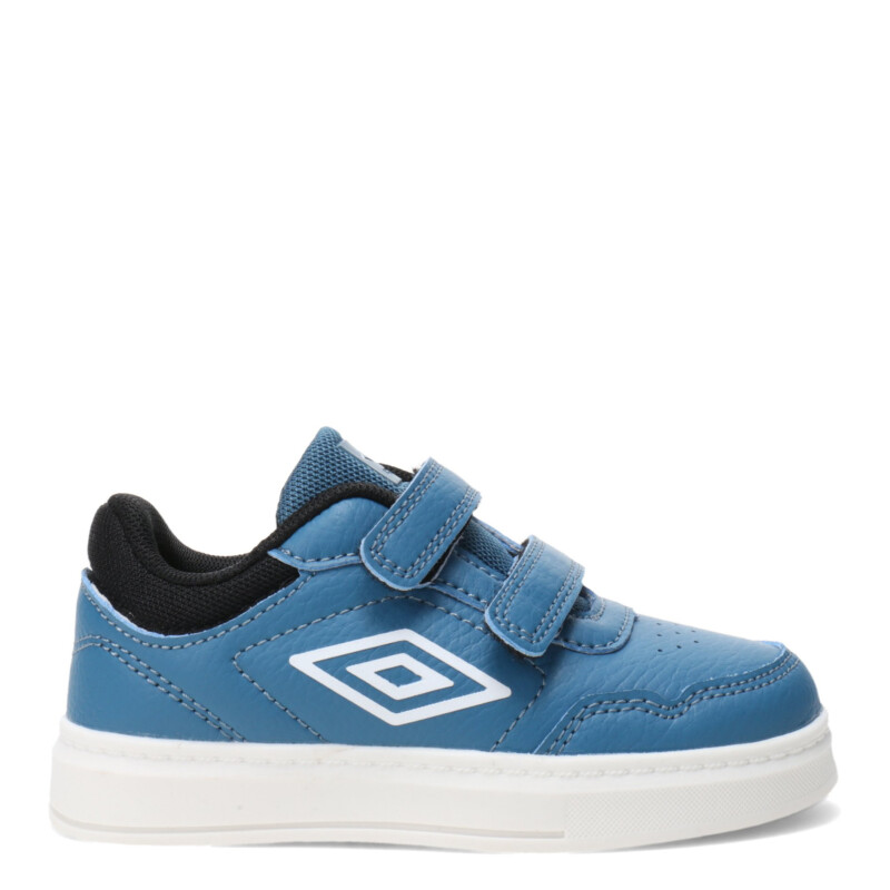Championes Infantiles Umbro Steve II Infant Azul Petroleo - Blanco