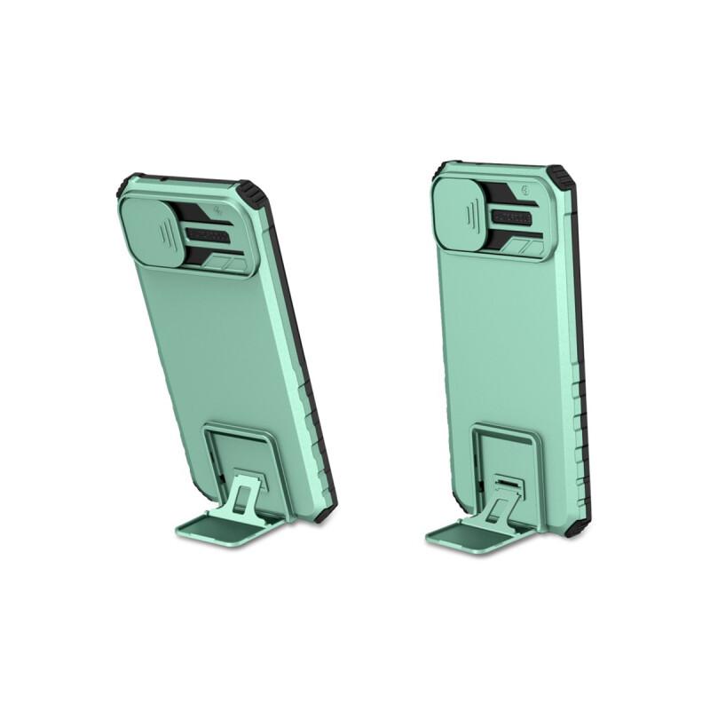 Protector Samsung Galaxy A04 con soporte color verde Protector Samsung Galaxy A04 Con Soporte Color Verde
