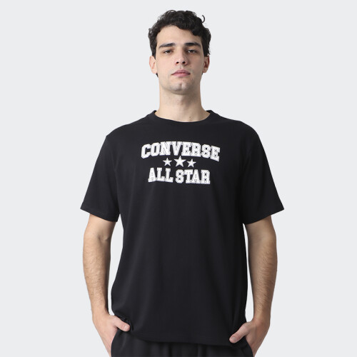 Remera Converse Uni Tee Negro