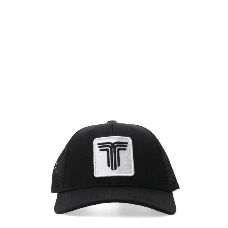 Gorra Tiffosi Square Negro - Blanco