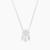Cadena con dije atrapasueños en plata 925 Cadena Con Dije Atrapasueños En Plata 925
