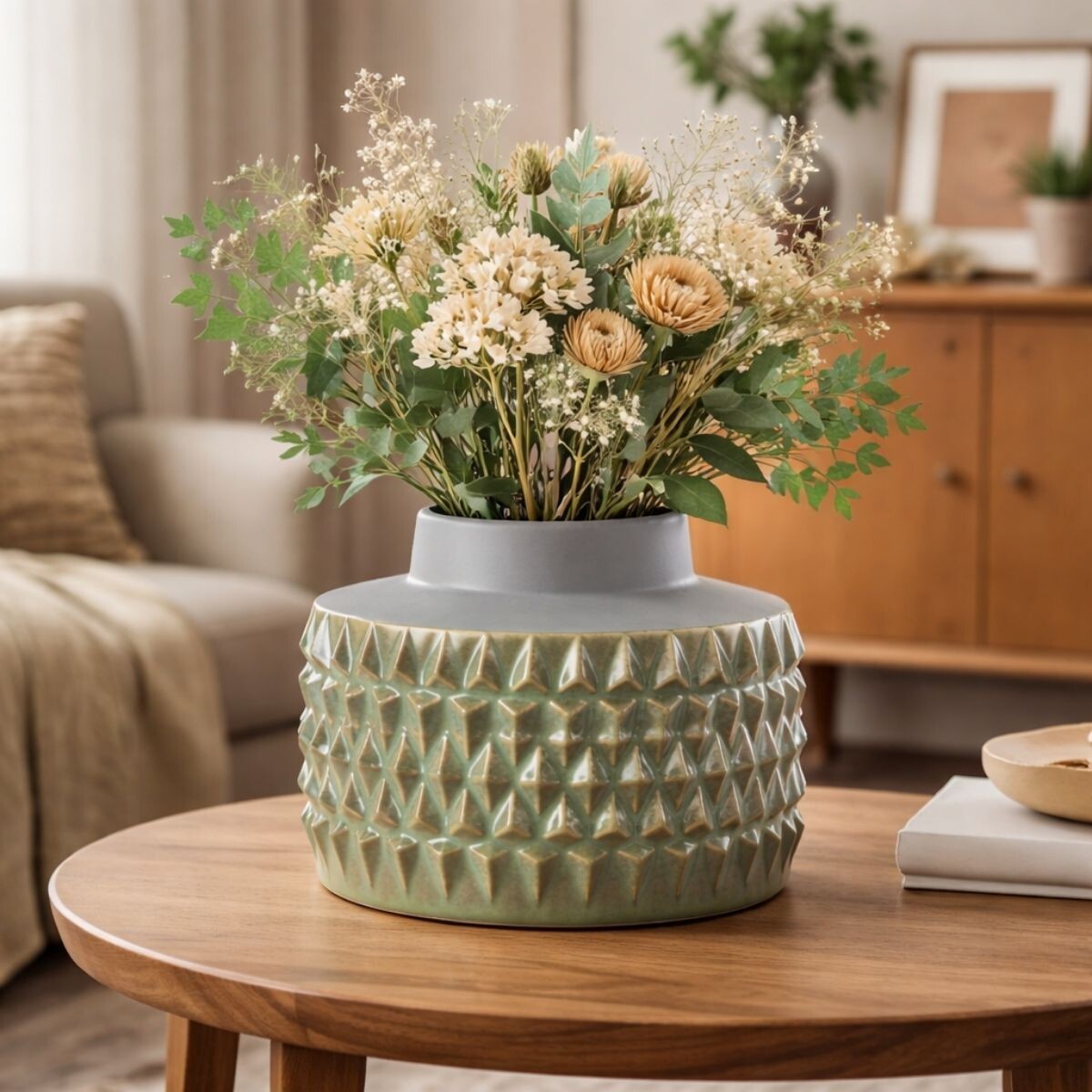 JARRON SATIN Gris Medium 